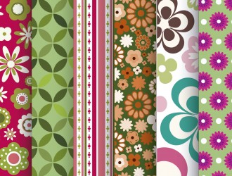 6 pattern floreali – floral patterns