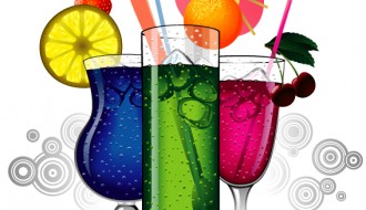 3 bicchieri succhi di frutta – fruit juice with glass cup