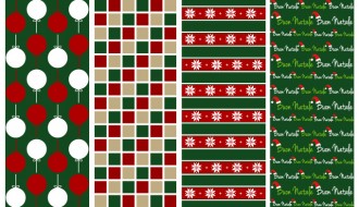 4 pattern Natale – Christmas patterns