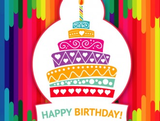 torta buon compleanno – happy birthday colorful cake