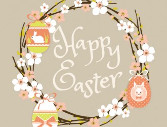 Pasqua, fiori, uova, conigli – happy Easter flowers, eggs, rabbits