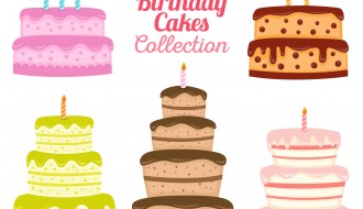 5 torte compleanno – birthday cakes collection