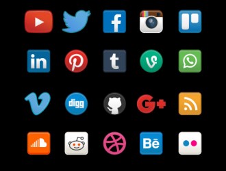 20 icone social media