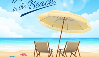 spiaggia, mare, ombrellone, sdraio – welcome to the beach