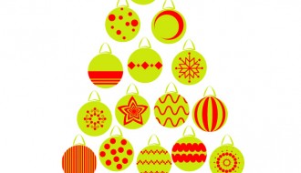 albero Natale di palline – Christmas balls tree