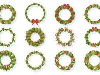 12 ghirlande Natale – Christmas wreaths