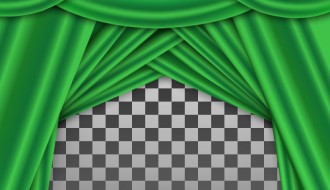 sipario verde – green curtains