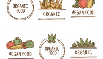 6 etichette cibo vegano – vegan food labels