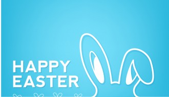 sfondo coniglio e uova di Pasqua – Happy Easter rabbit background